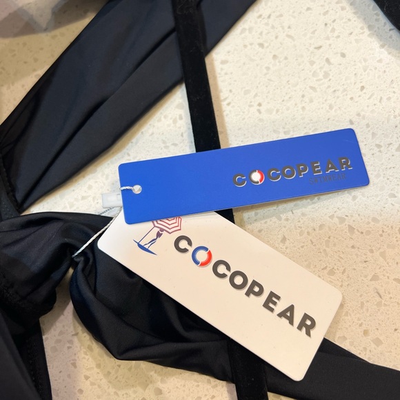 Cocopear Black One Piece Swimsuit 4XL with shorts - Picture 2 of 14